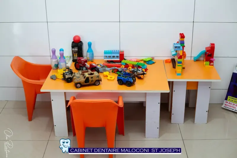Salle d'attente pour enfants